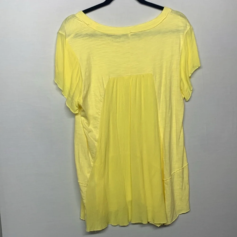 Soft Surroundings Yellow Blouse Size XL - Picture 8 of 9